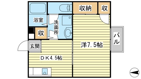 ソフィアの物件間取画像